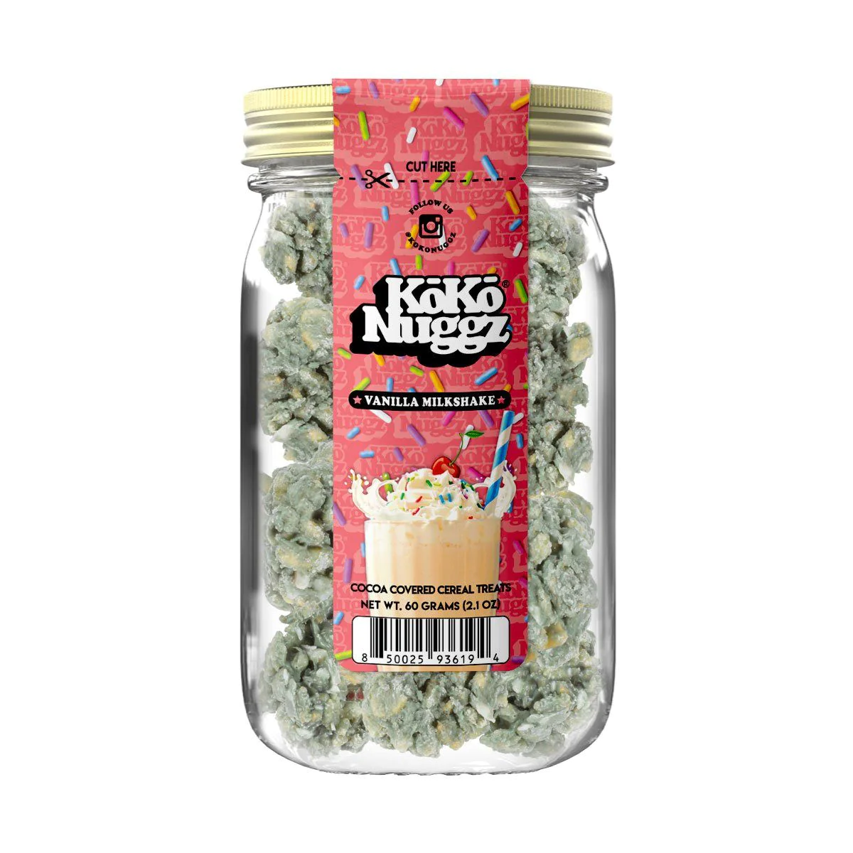 Vanilla Milkshake Jars